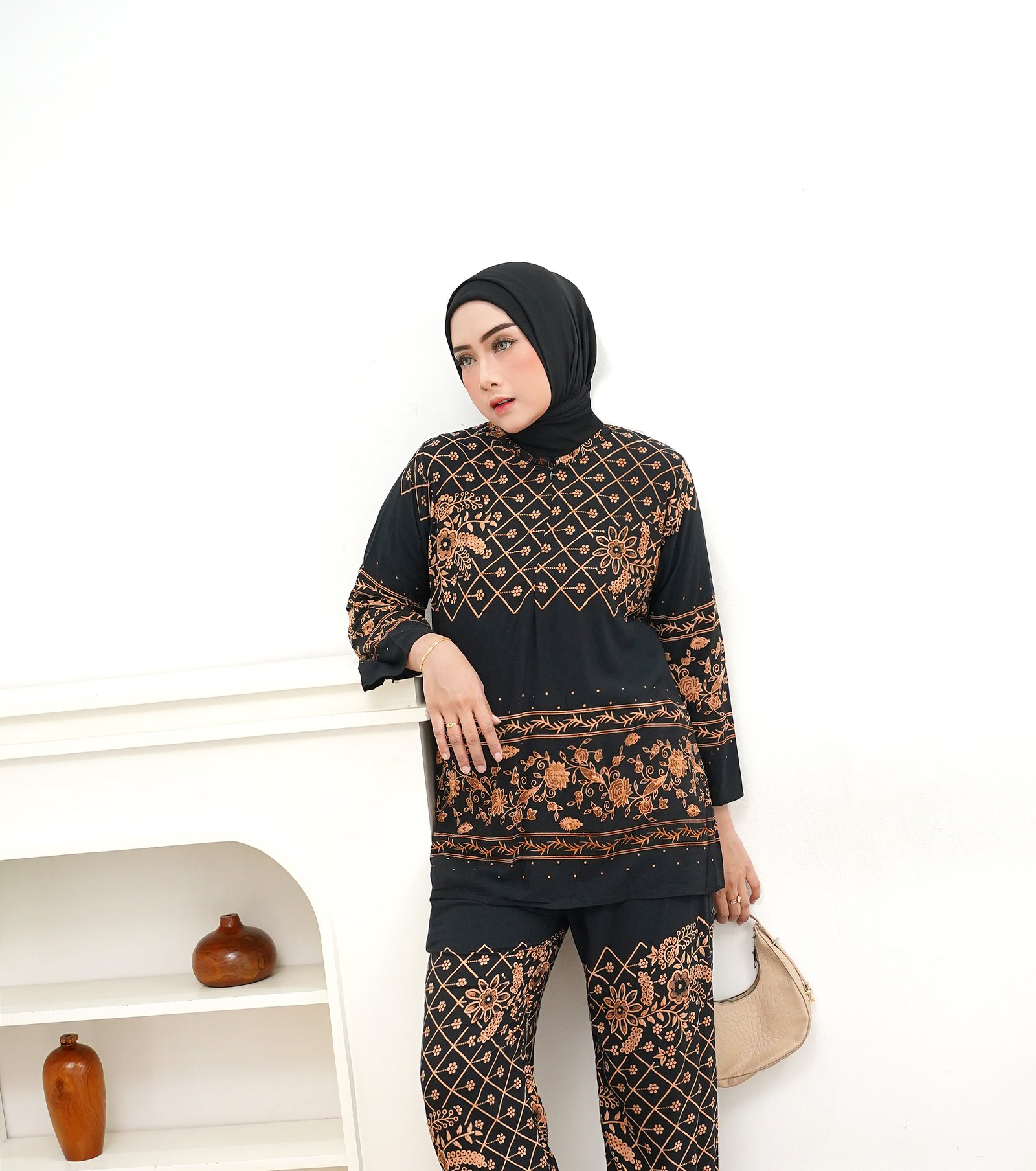 ZIASH Daster Rayon Premium Wanita One Set FLOW